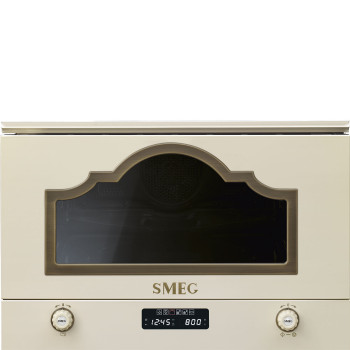 Smeg MP722PO mikrovlnná trouba krémová