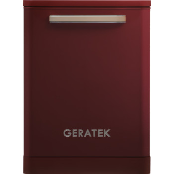 Geratek Wien GS 6200 WR Retro volně stojící myčka nádobí bordó