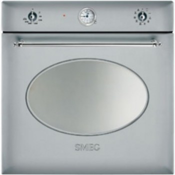 Smeg SF855X retro pečící trouba stříbrná