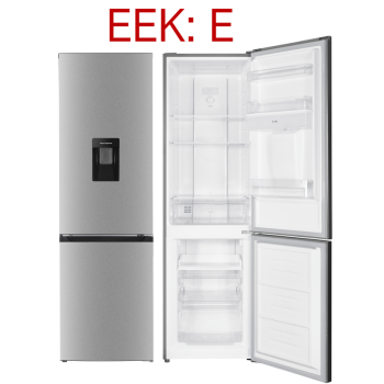 Geratek Kodiak KG 4100 B - nerez lednice NoFrost + dávkovač vody