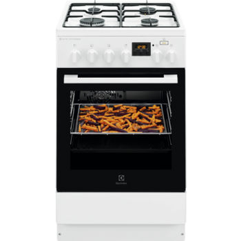 Electrolux SteamBake LKK560203W sporák s plynovou deskou
