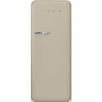 Smeg FAB28RDPP6 retro chladnička matná světle běžová