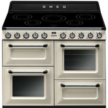 Smeg TR4110IP2 Victoria krémový indukční sporák 110 cm