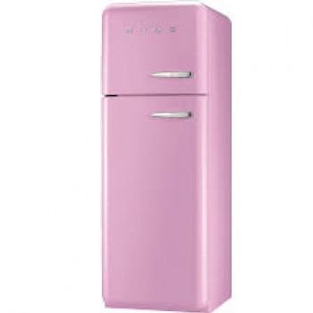 Smeg FAB30LPK5 retro chladnička růžová