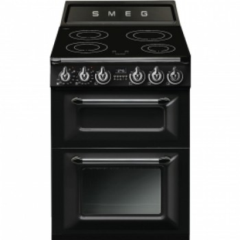 Smeg TR62IBL2 Victoria indukční sporák 60 cm černý